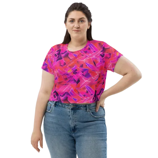 Signal Crush on a Crop Tee