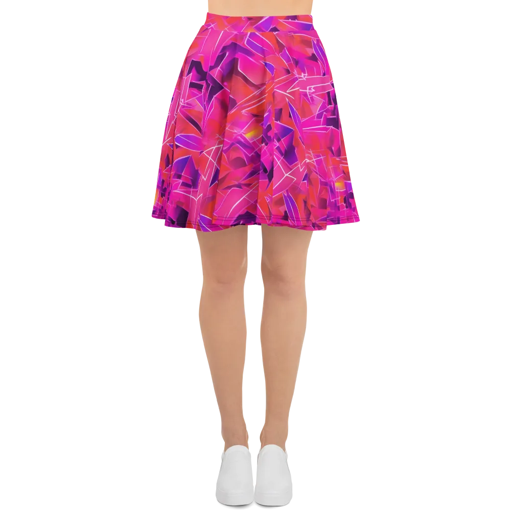 Signal Crush on Skater Skirt — Front