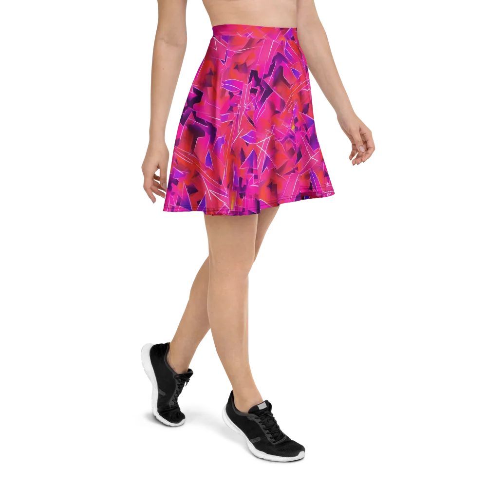 Signal Crush on Skater Skirt — Right
