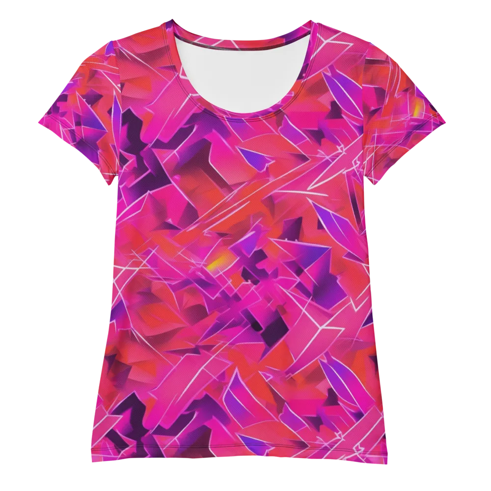 Signal Crush on Women's Athletic T-Shirt — Front