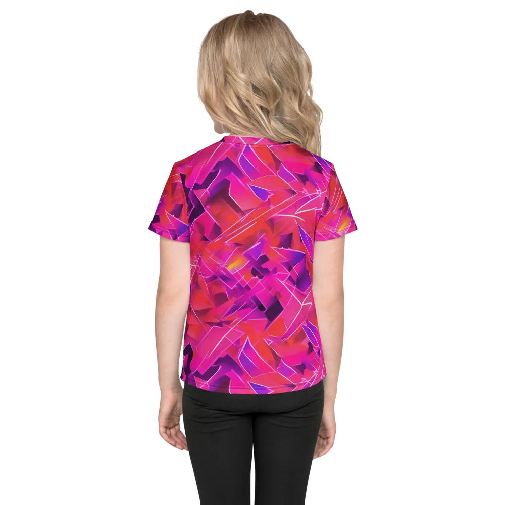 Signal Crush on Kids Crew Neck T-Shirt — Back