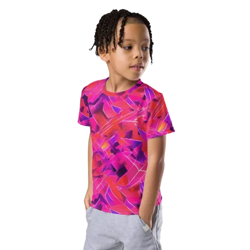 Signal Crush on a Kids Crew Neck T-Shirt