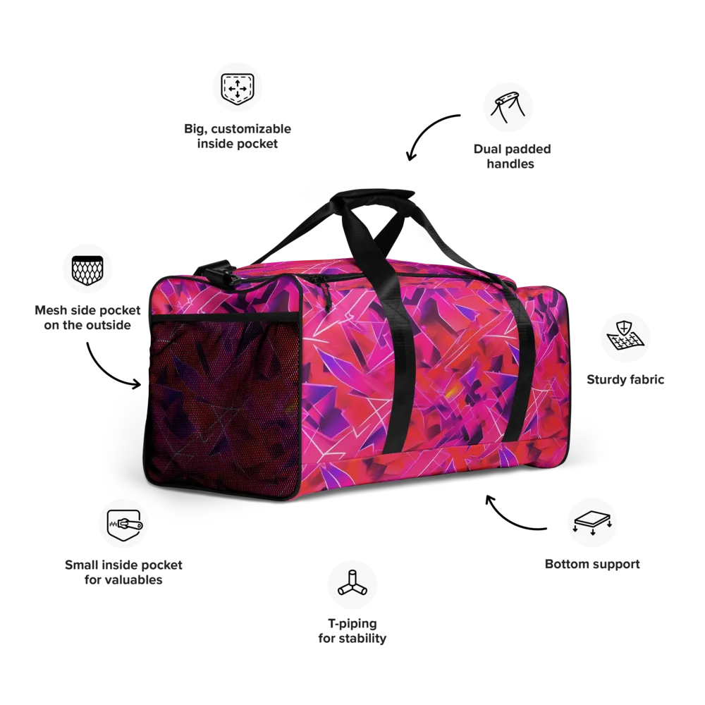 Signal Crush on Duffle Bag — Right Front