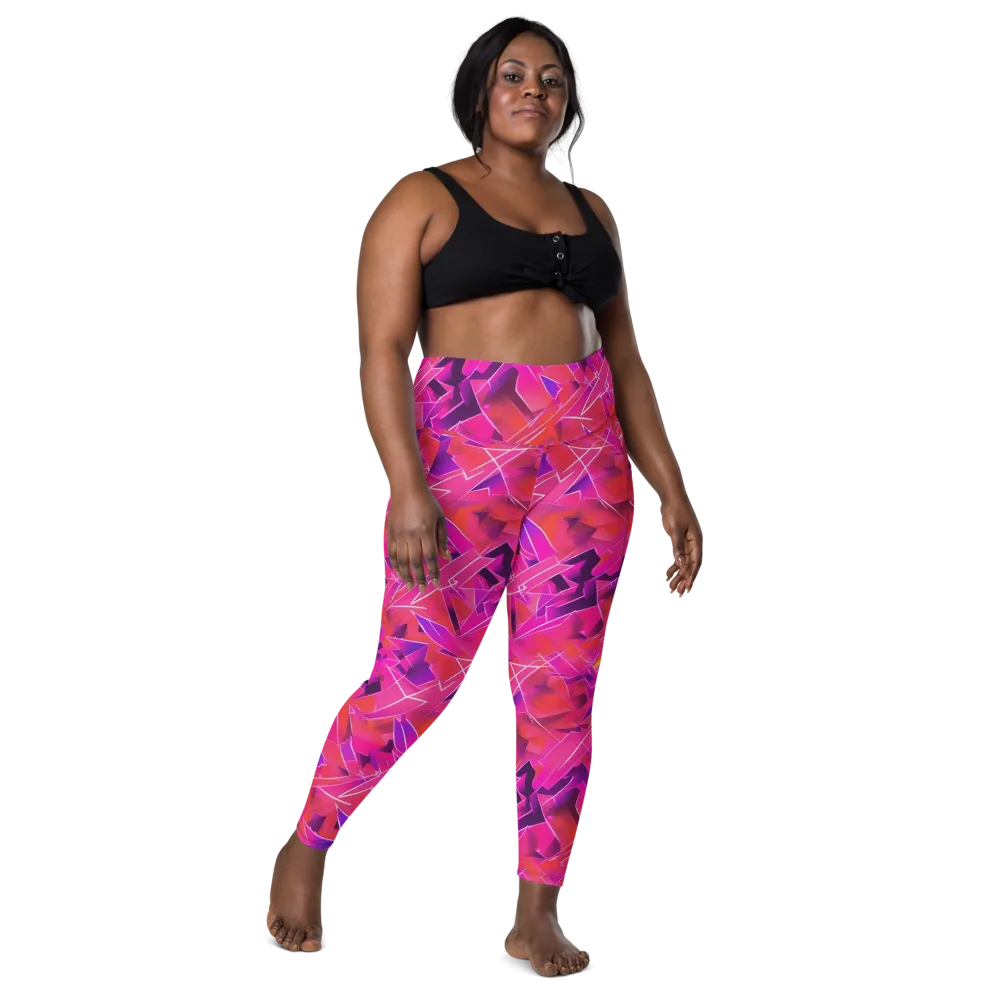 Signal Crush on Leggings with Pockets — Front