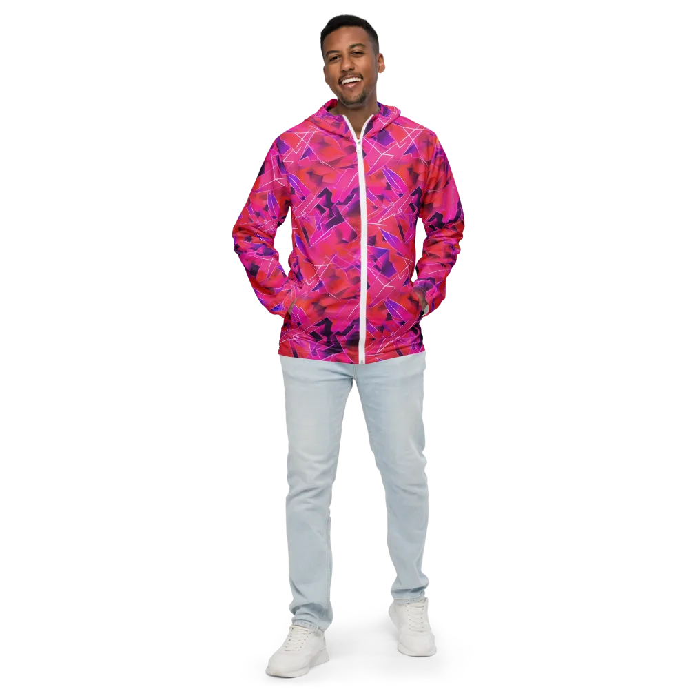Signal Crush on Men's Windbreaker — Front
