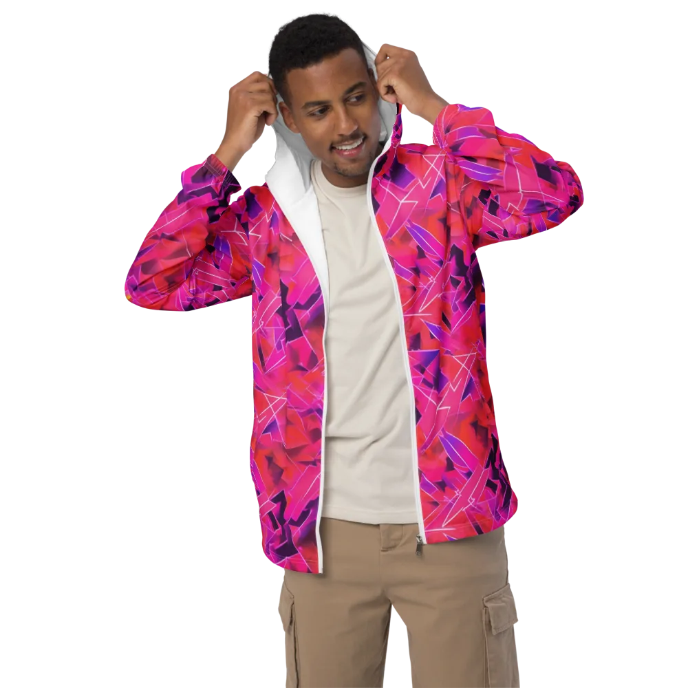 Signal Crush on Men's Windbreaker — Front