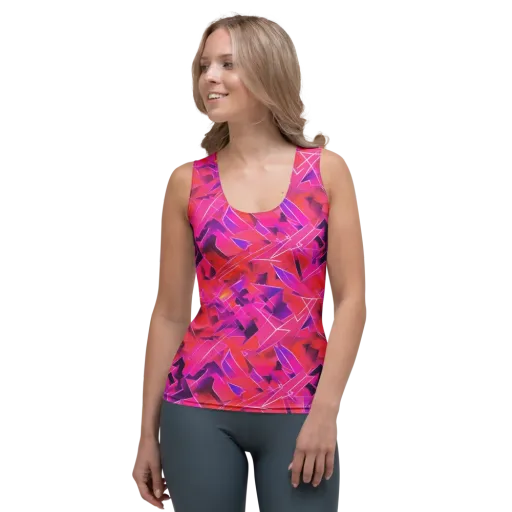 Signal Crush on a Women's Tank Top