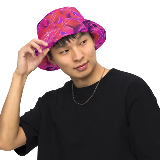 Signal Crush on a Reversible Bucket Hat
