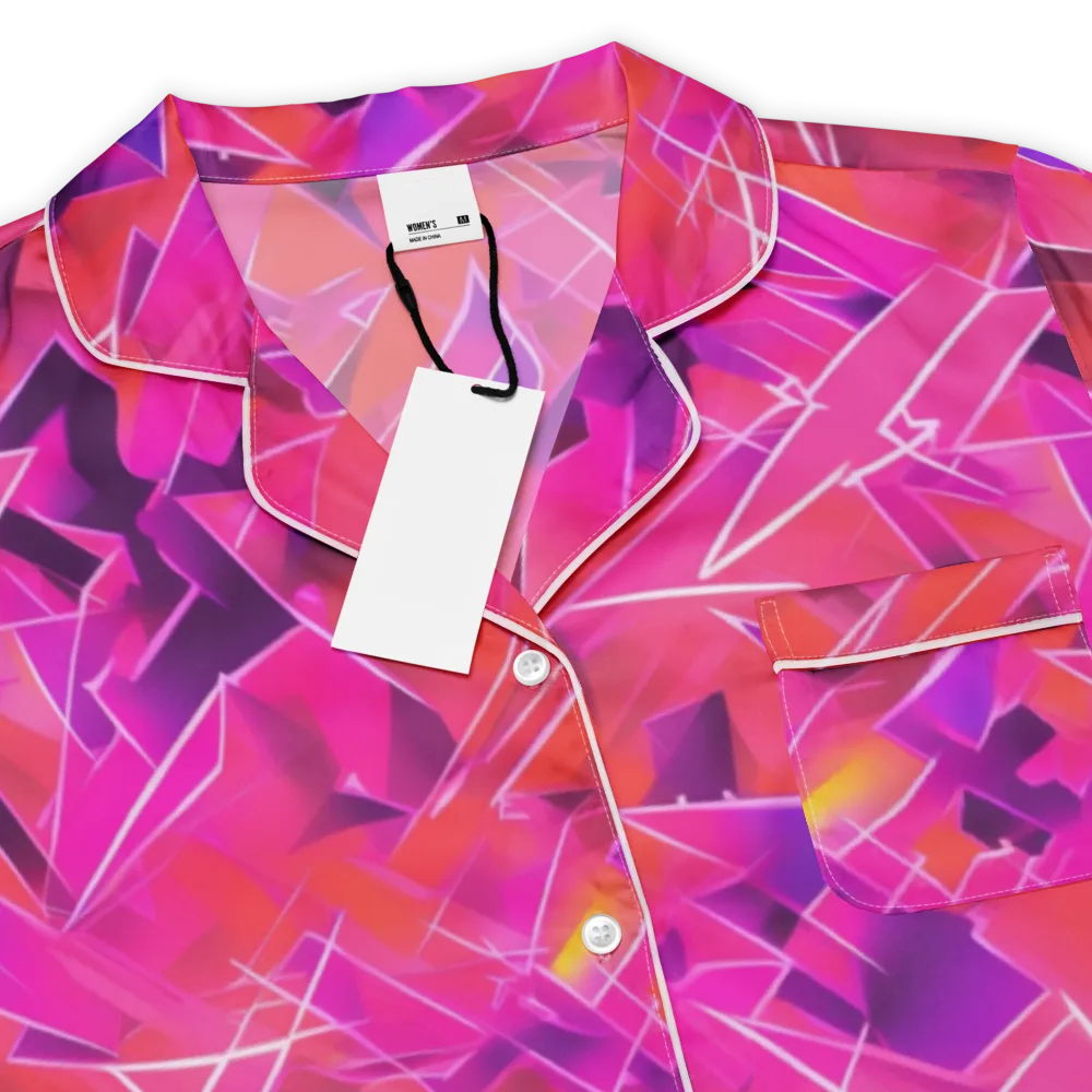 Signal Crush on Women's Short Sleeve Pajama Top — Product details