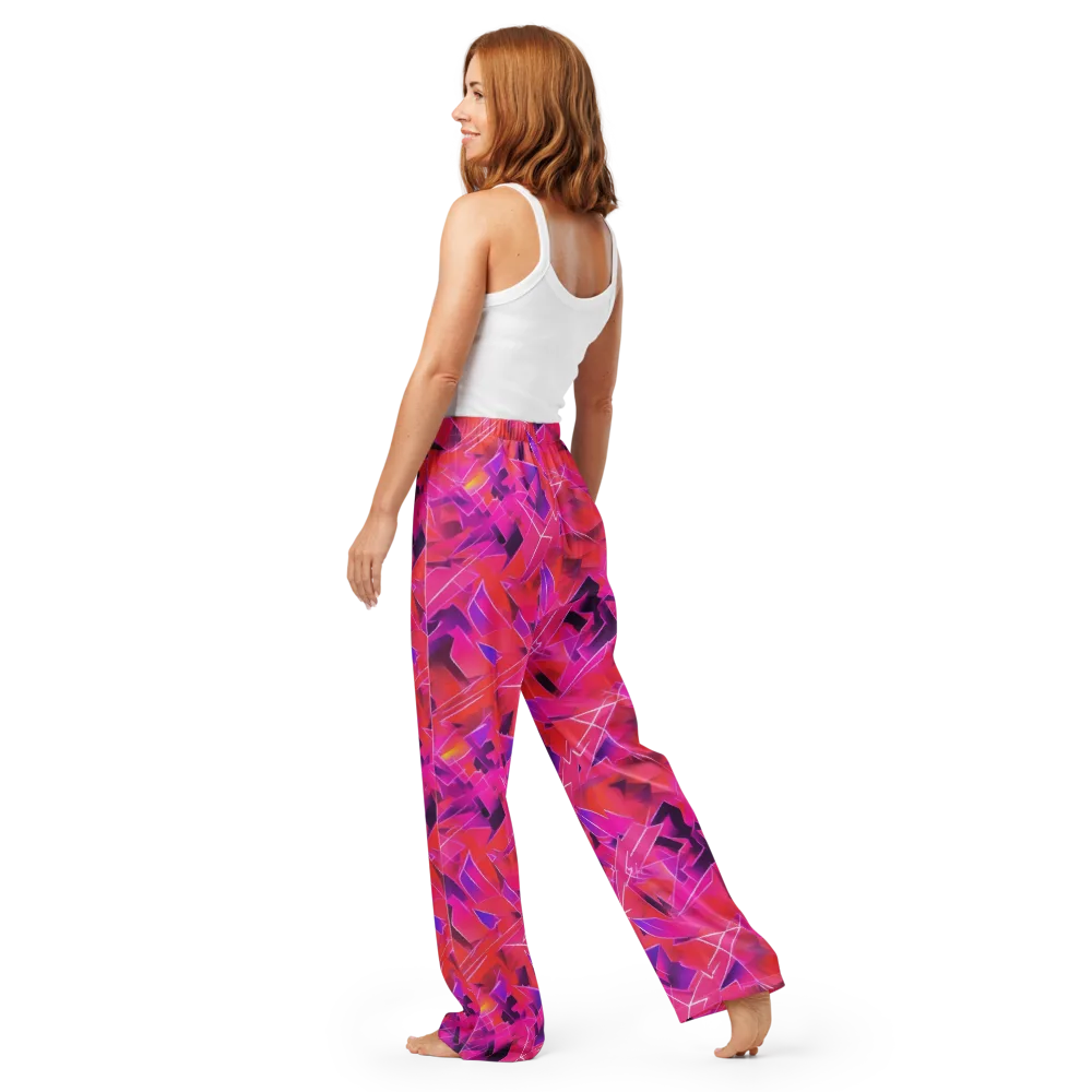 Signal Crush on Women's Pajama Pants — Back