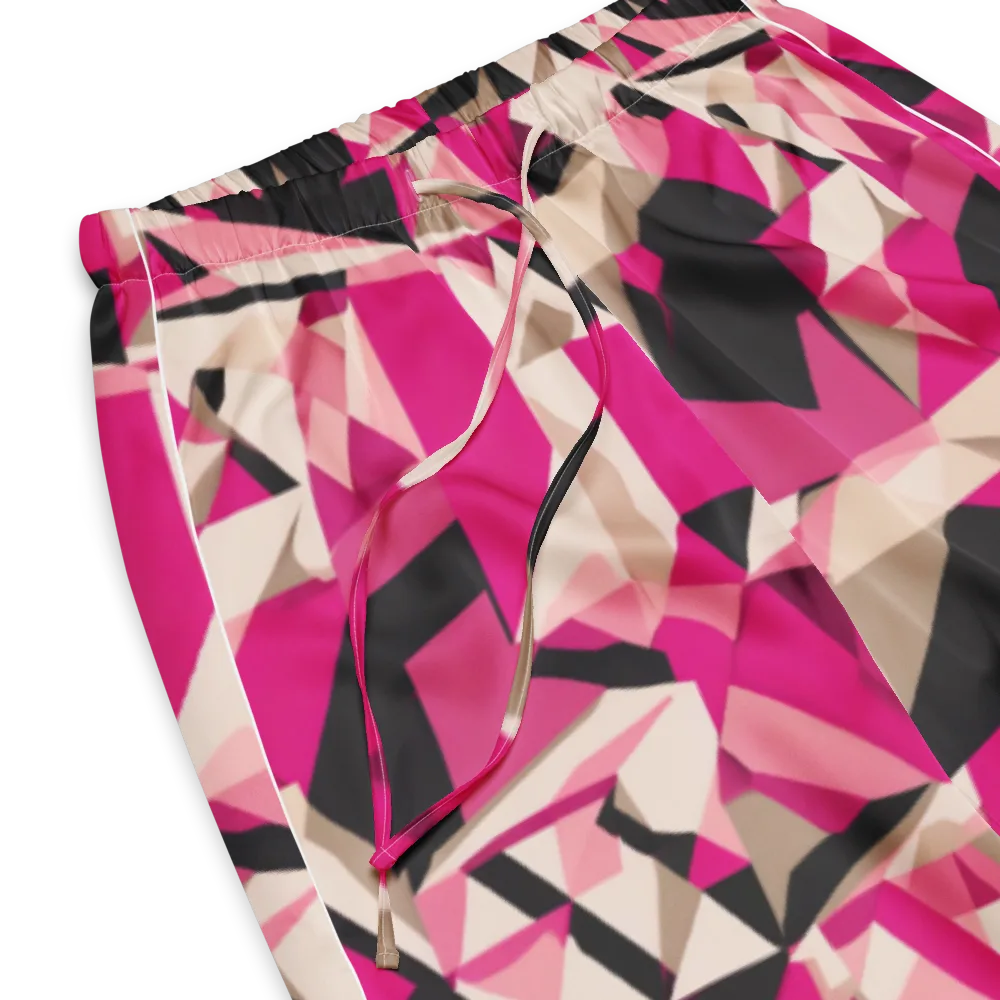 Hot Pink Blueprint on Women's Pajama Pants — Product details