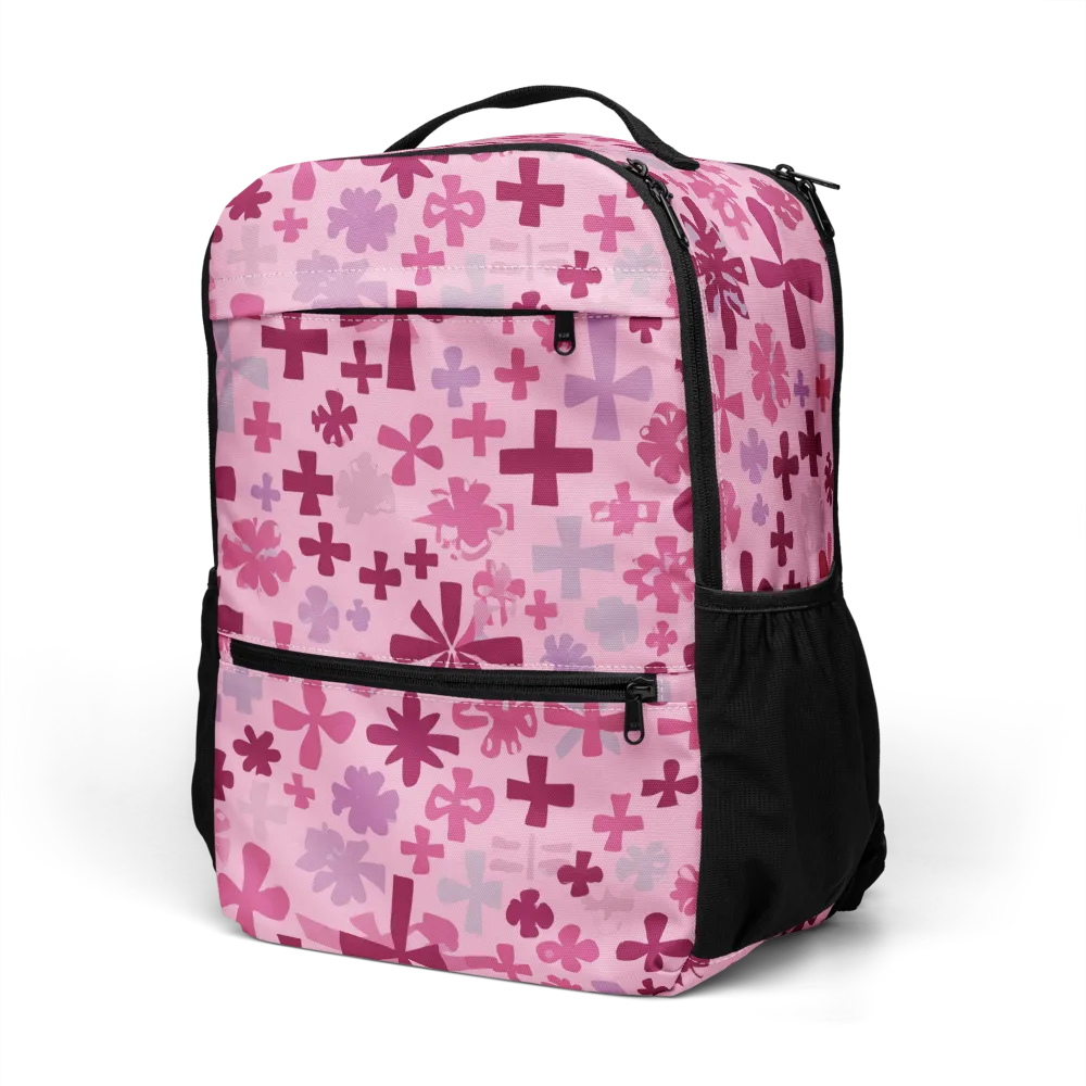 Petal Algebra on Utility Backpack — Left Front