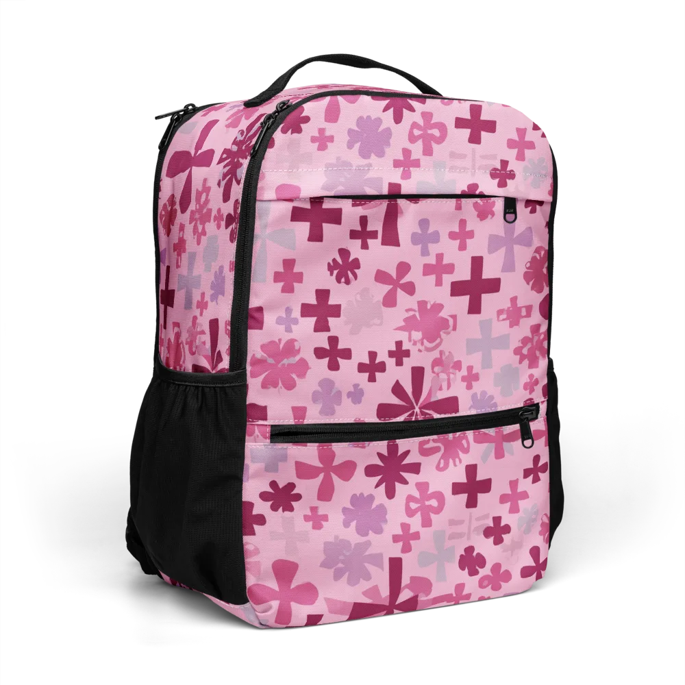 Petal Algebra on Utility Backpack — Right Front