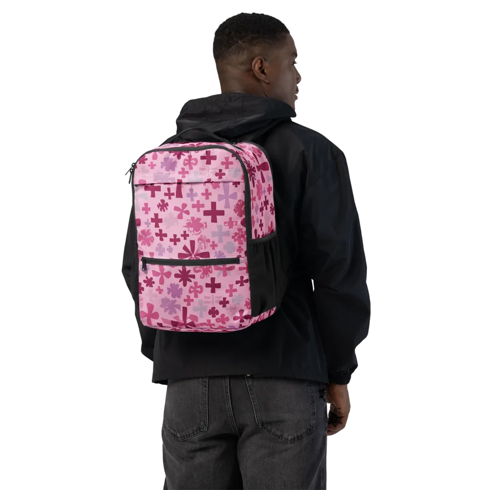 Petal Algebra on Utility Backpack — Back