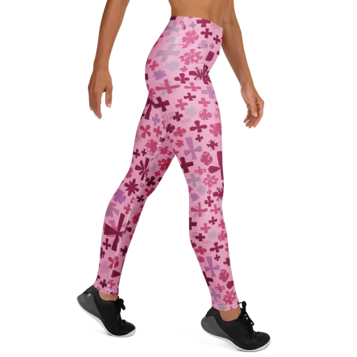Petal Algebra on a Yoga Leggings