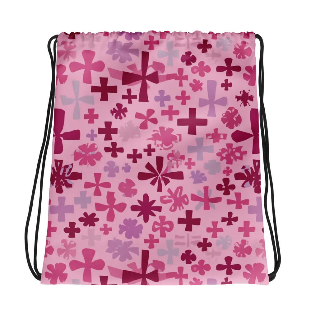 Petal Algebra on Drawstring Bag — Photo