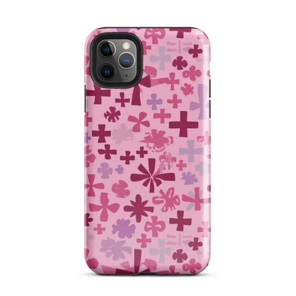 Petal Algebra on Tough Case for iPhone® — Front