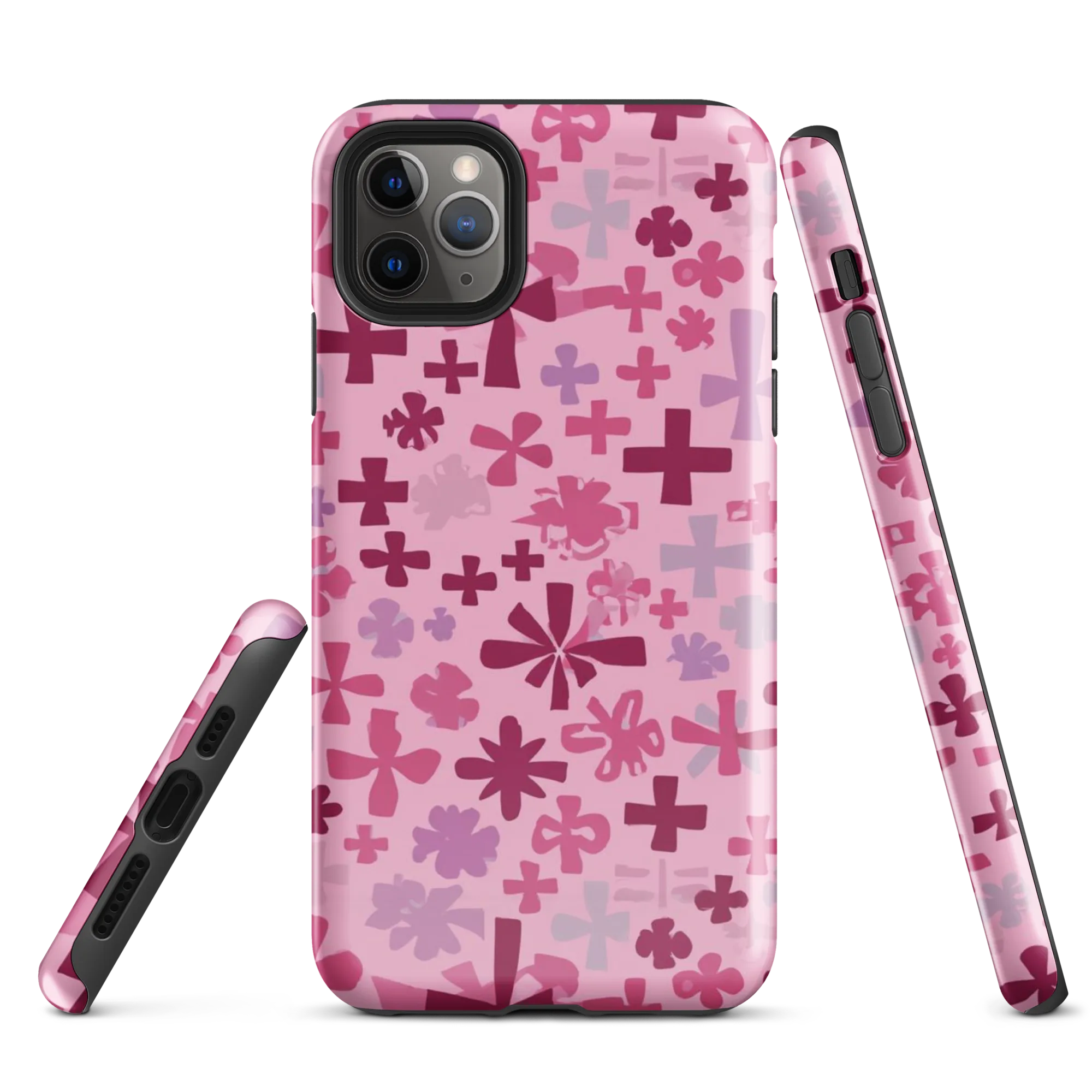 Petal Algebra on Tough Case for iPhone® — Front