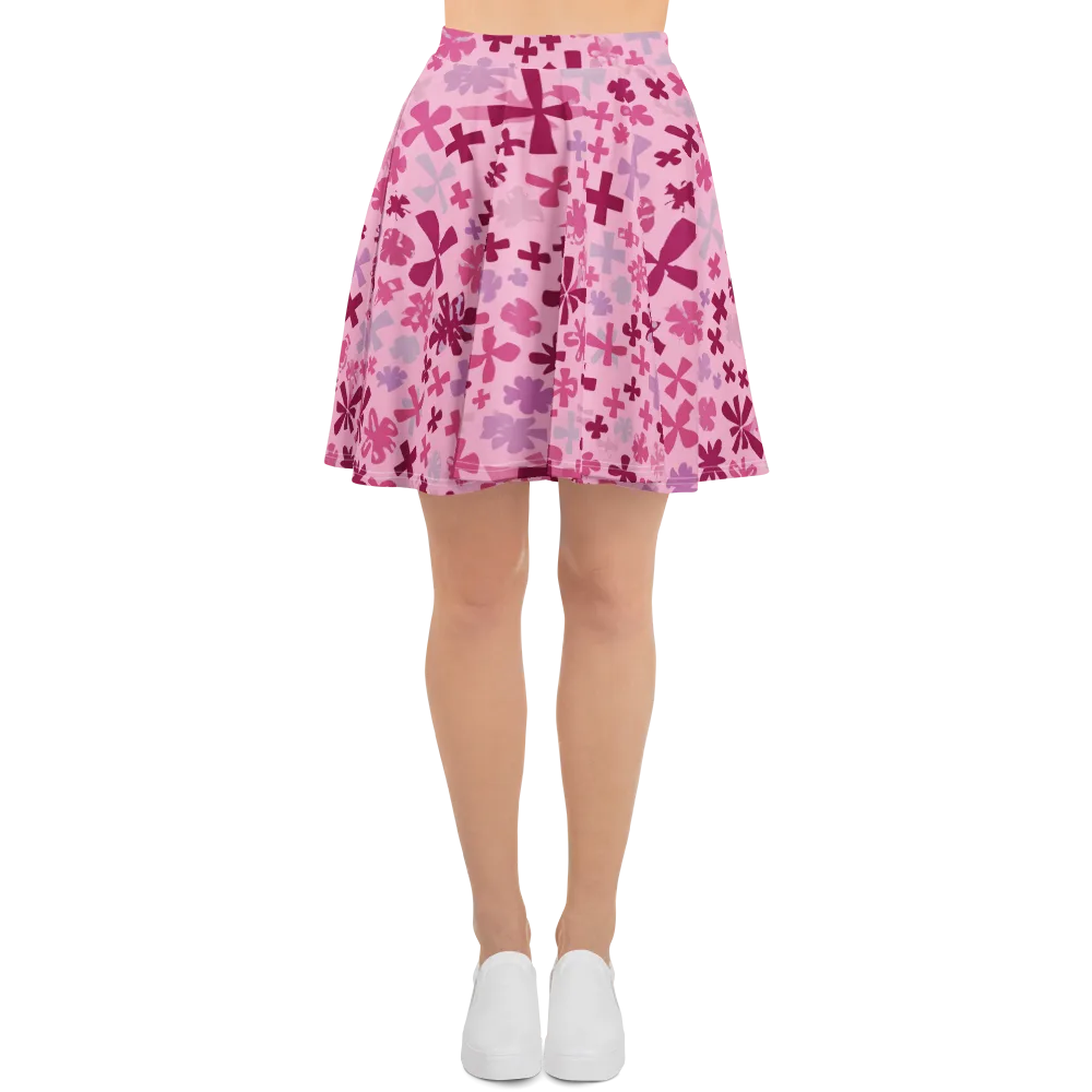 Petal Algebra on Skater Skirt — Front