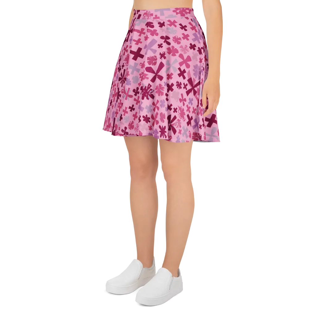 Petal Algebra on Skater Skirt — Left