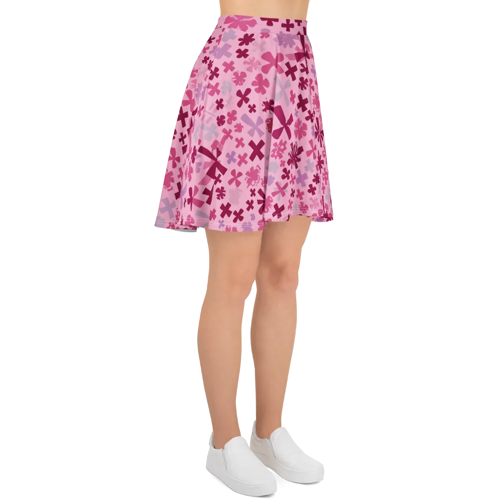 Petal Algebra on Skater Skirt — Right