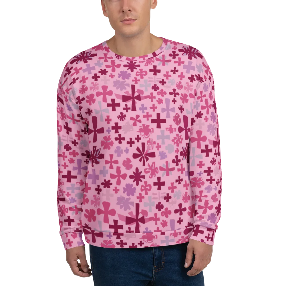 Petal Algebra on Sweatshirt — Front