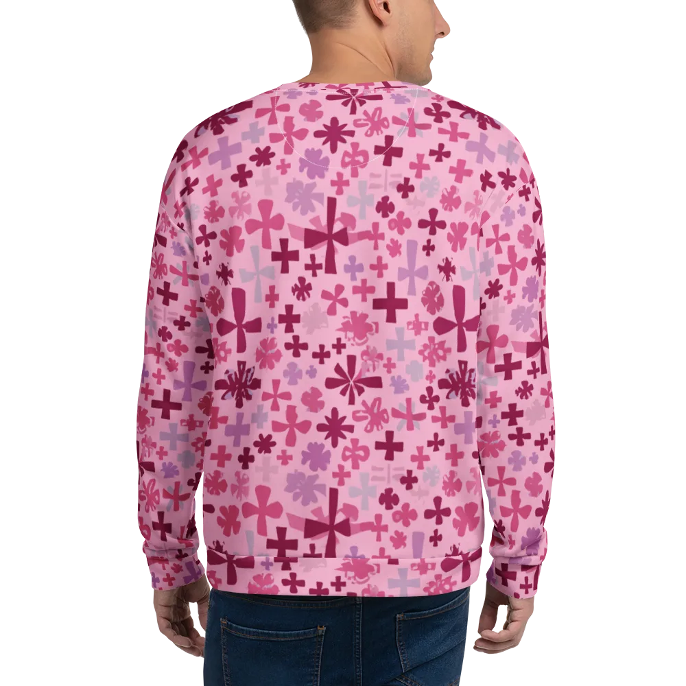 Petal Algebra on Sweatshirt — Back