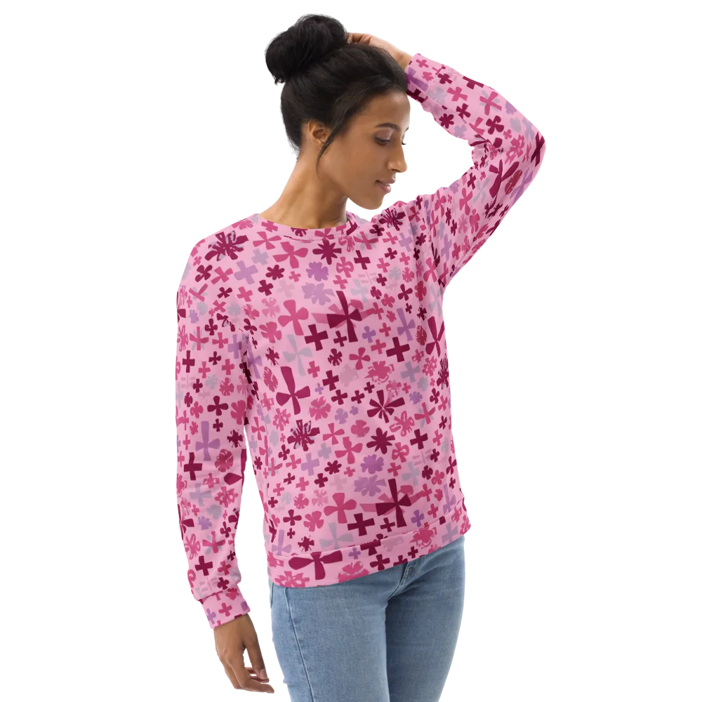 Petal Algebra on Sweatshirt — Right Front