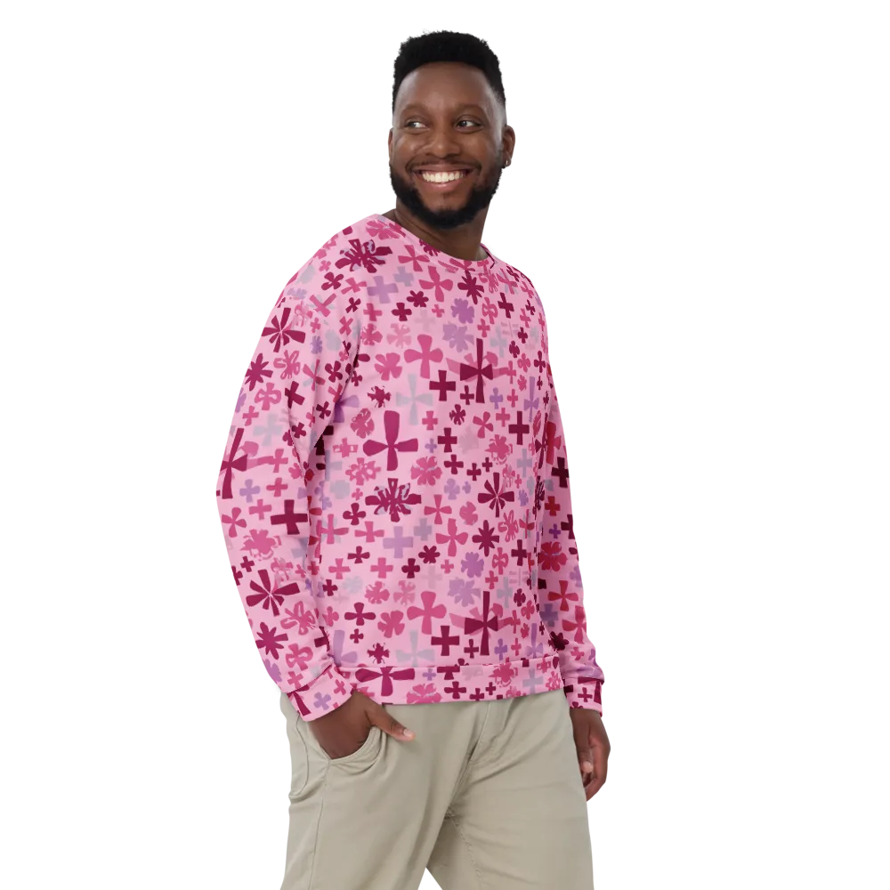 Petal Algebra on Sweatshirt — Front