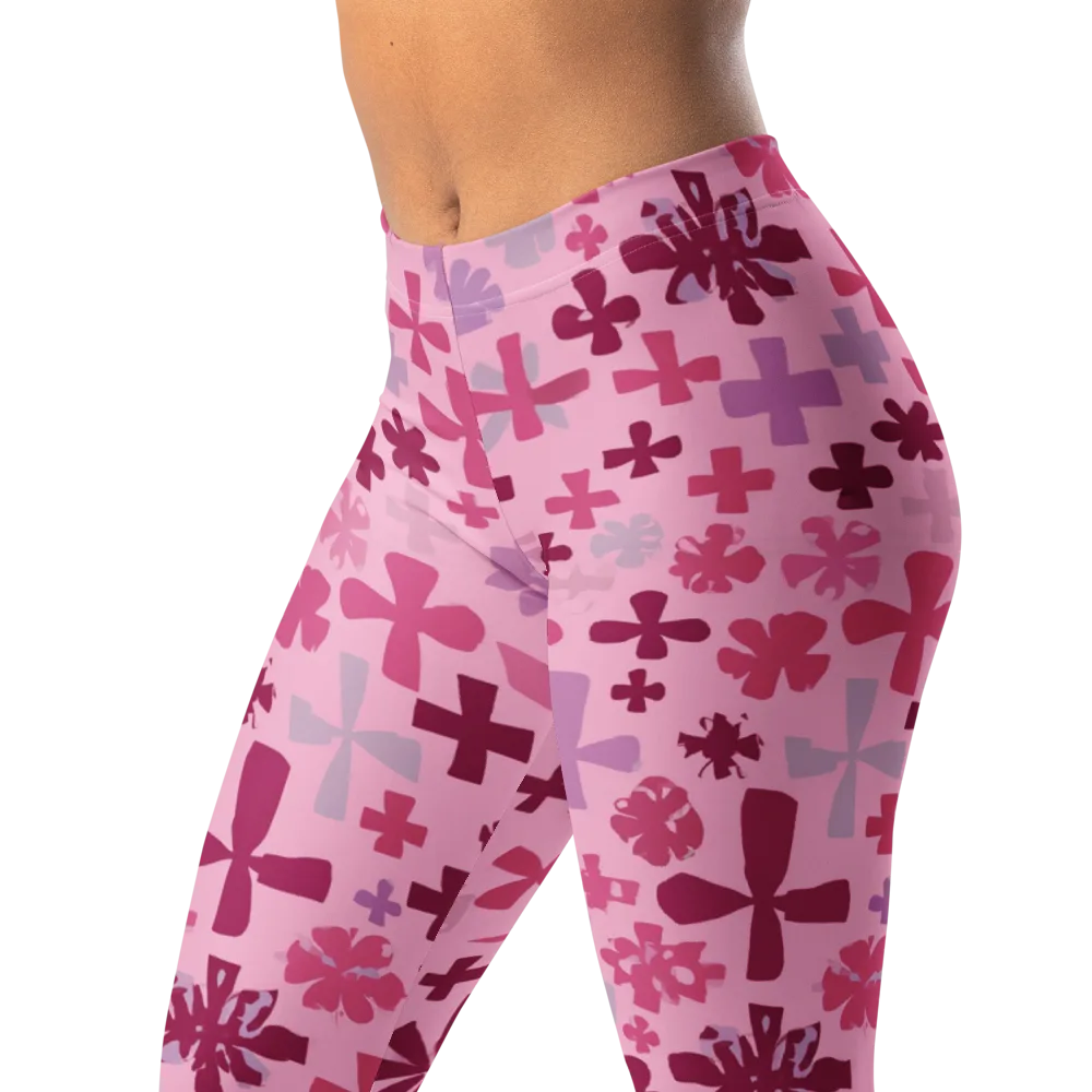 Petal Algebra on Leggings — Left Front