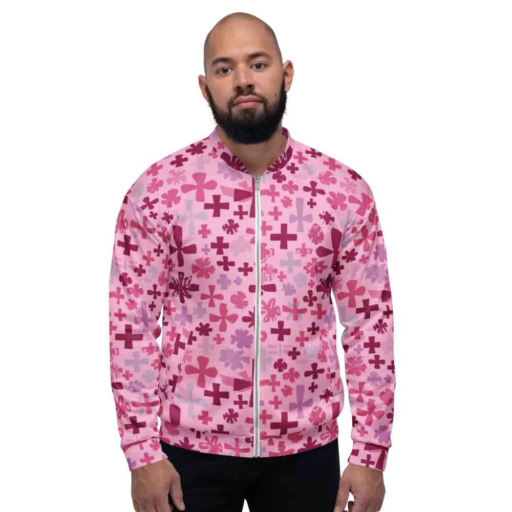 Petal Algebra on Bomber Jacket — Front