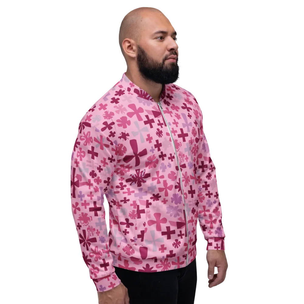 Petal Algebra on Bomber Jacket — Right