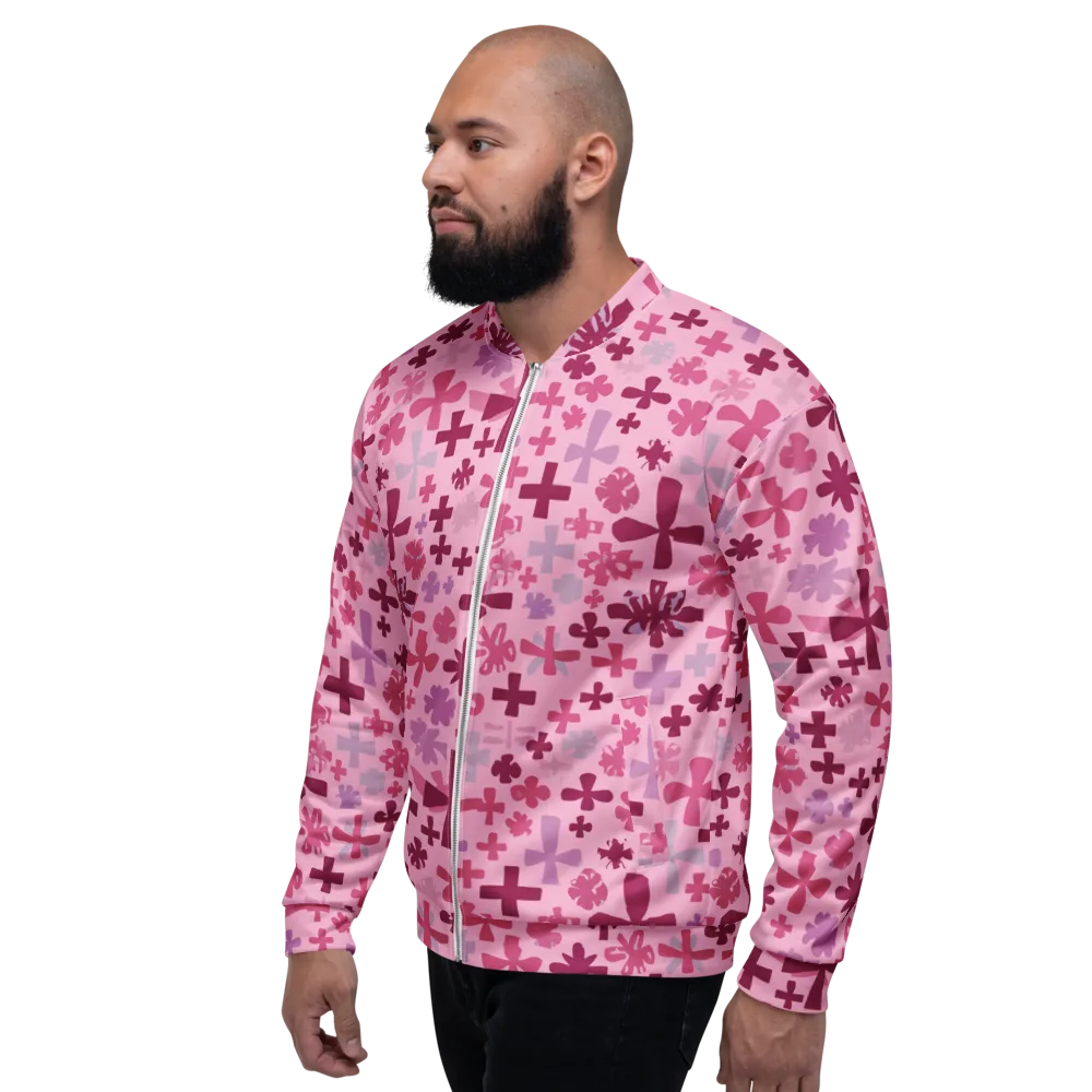 Petal Algebra on Bomber Jacket — Left