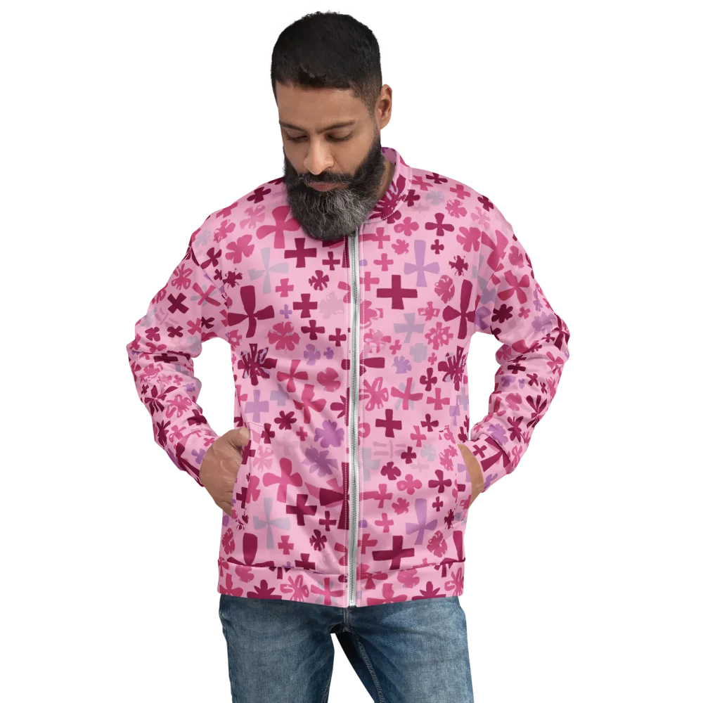 Petal Algebra on Bomber Jacket — Front