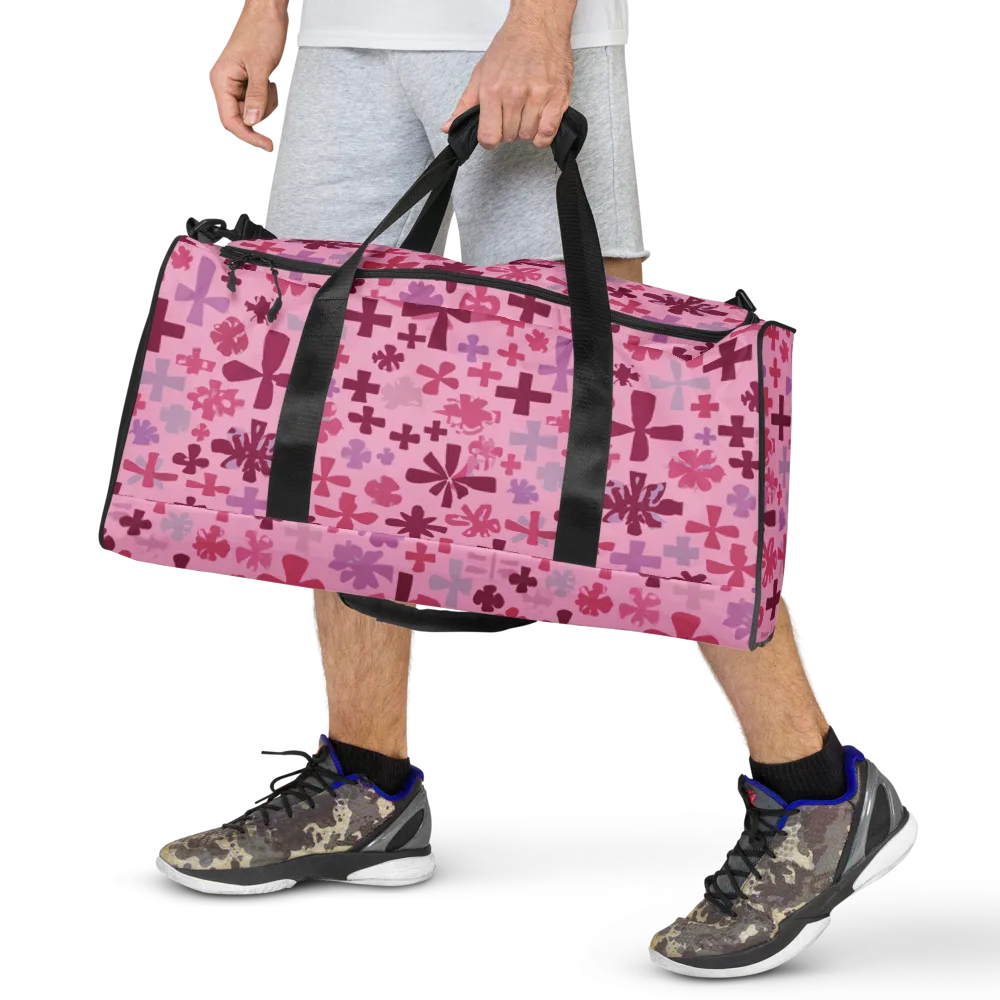 Petal Algebra on Duffle Bag — Front