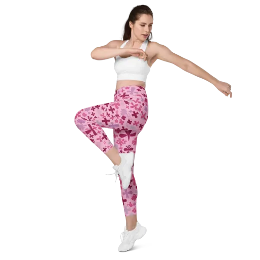 Petal Algebra on a Leggings with Pockets
