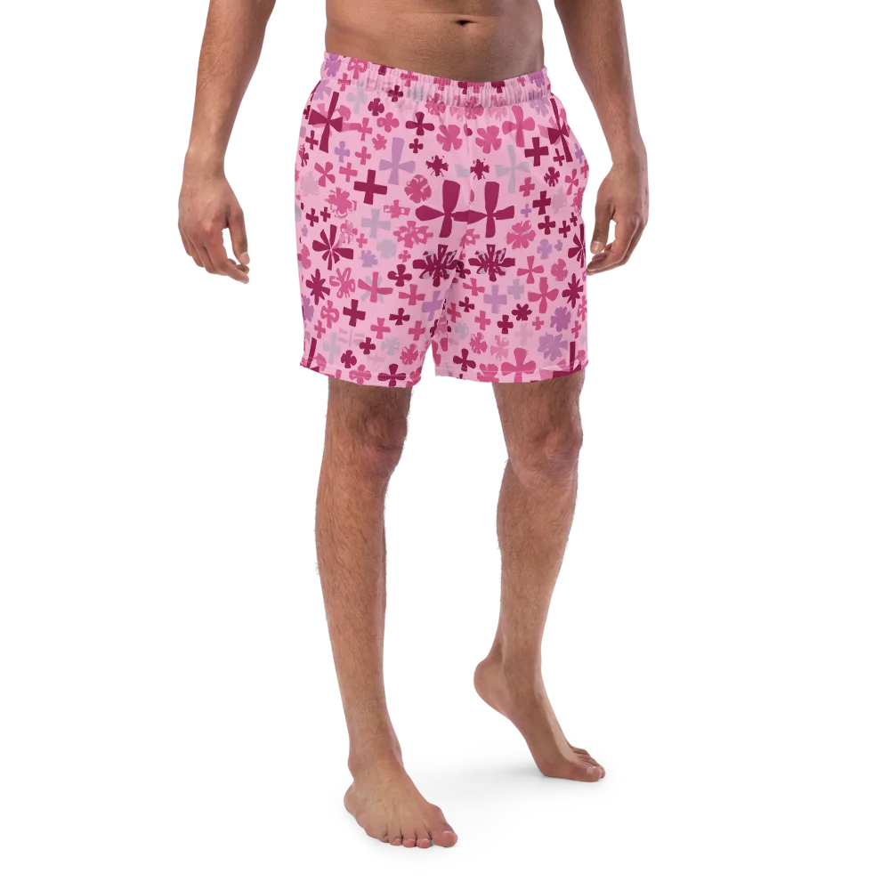 Petal Algebra on Swim Trunks — Front