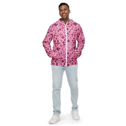 Petal Algebra on a Men's Windbreaker