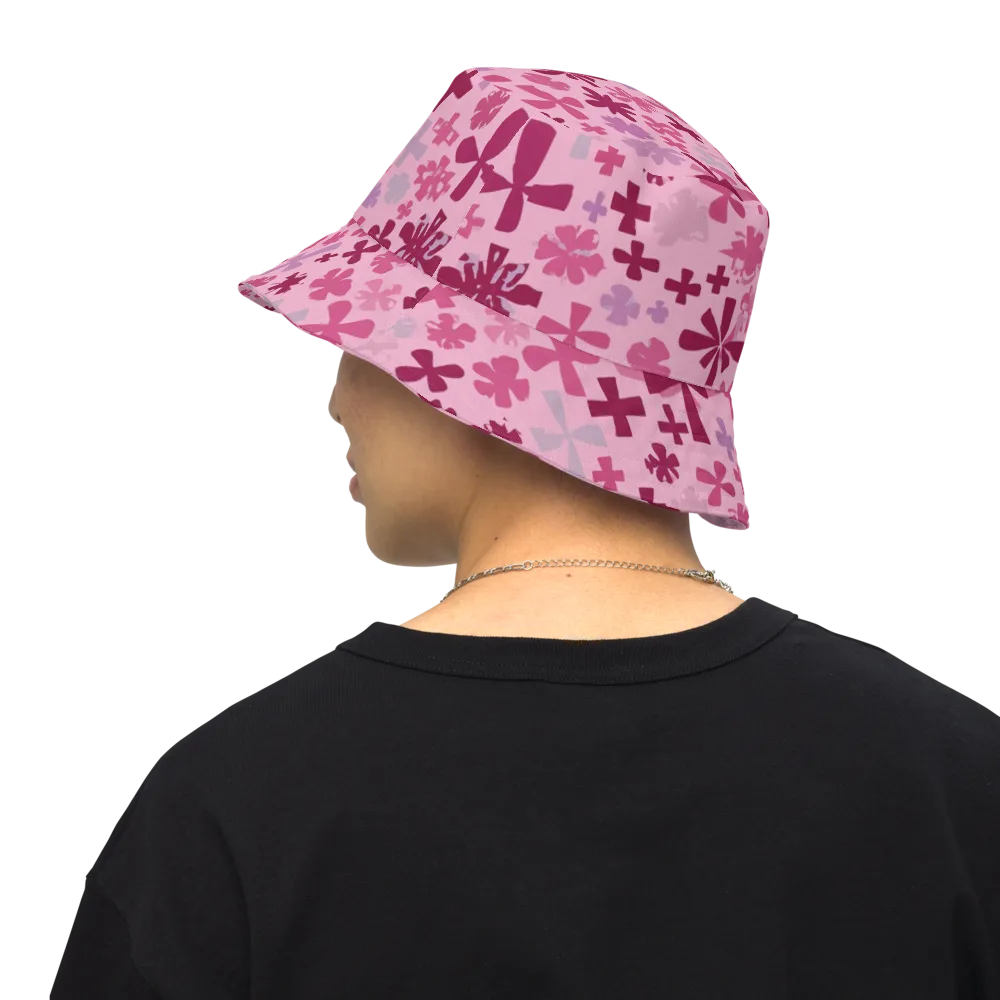 Petal Algebra on Reversible Bucket Hat — Back Inside