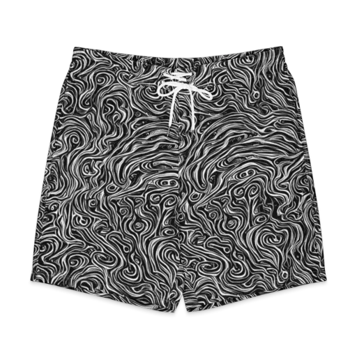 Inky Whispers on a Men's Board Shorts