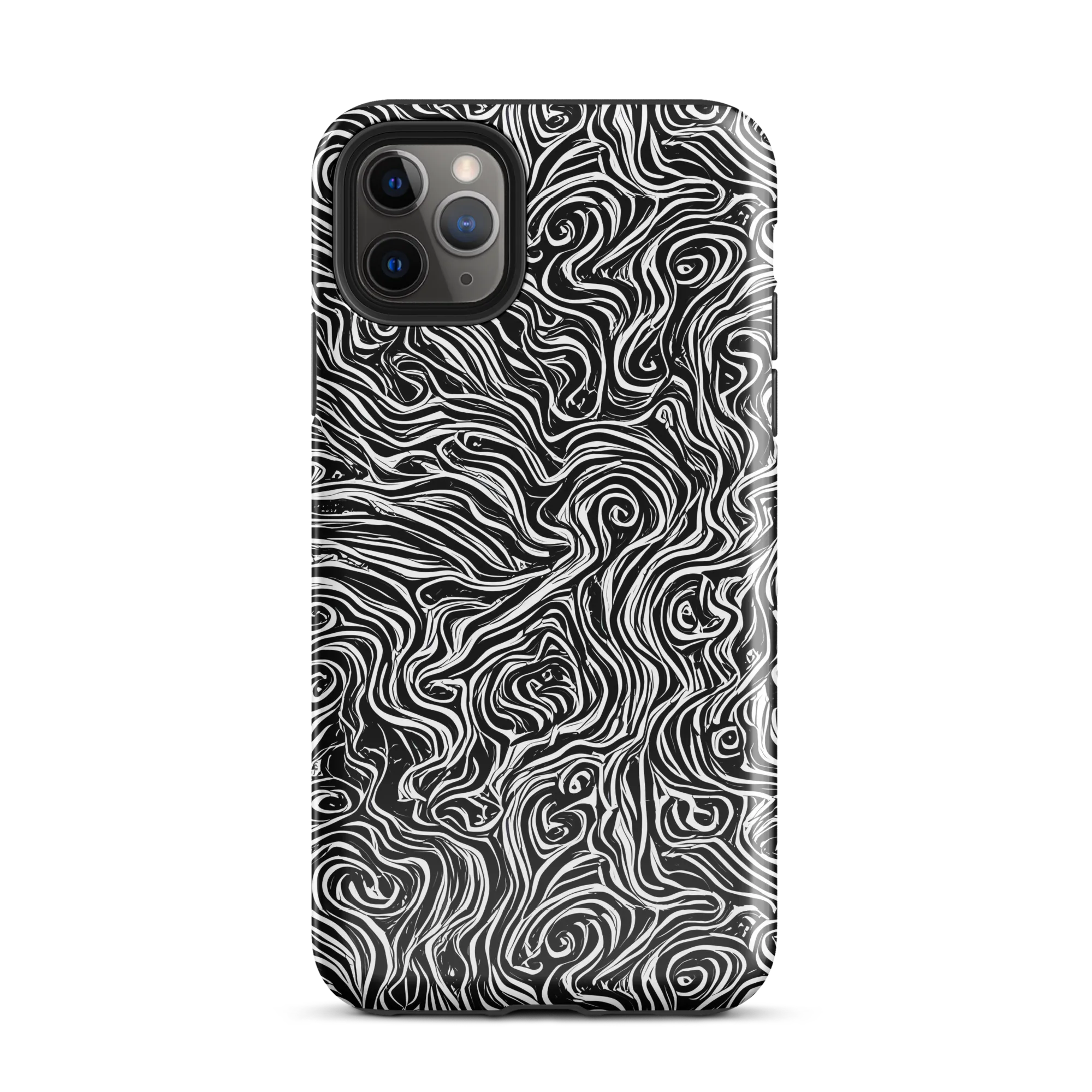 Inky Whispers on Tough Case for iPhone® — Front