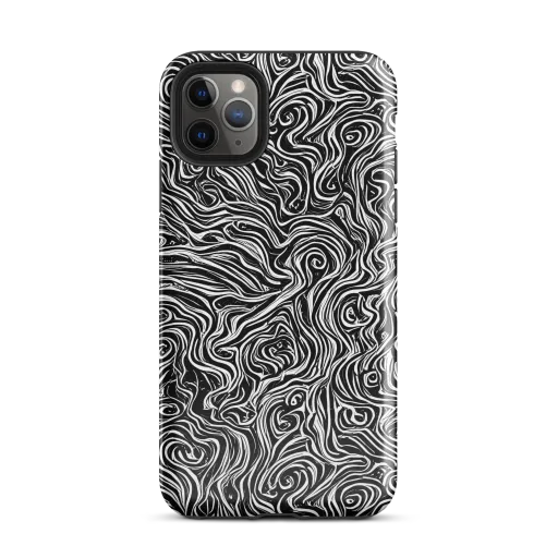 Inky Whispers on a Tough Case for iPhone®