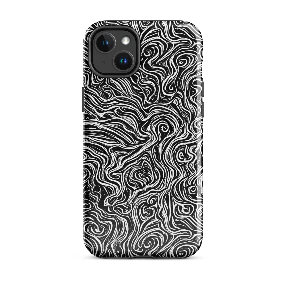 Inky Whispers on MagSafe Tough Case for iPhone® — Front
