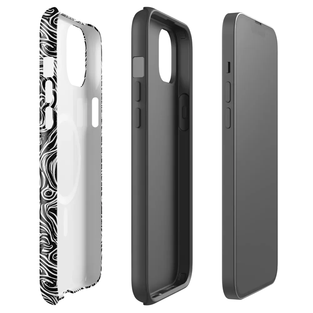 Inky Whispers on MagSafe Tough Case for iPhone® — Front