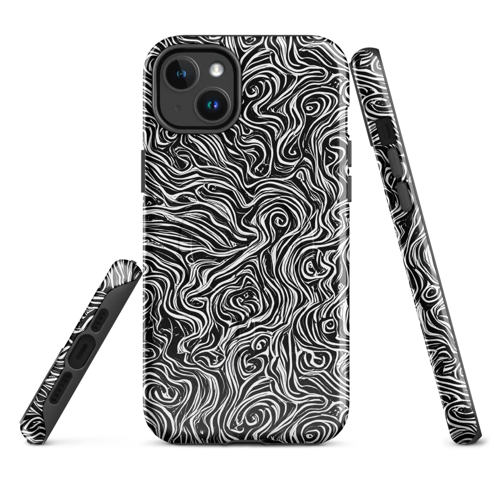 Inky Whispers on MagSafe Tough Case for iPhone® — Front