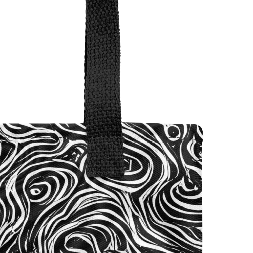 Inky Whispers on Tote Bag — Product details