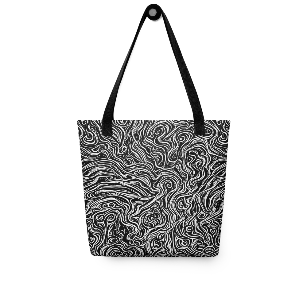 Inky Whispers on Tote Bag — Front