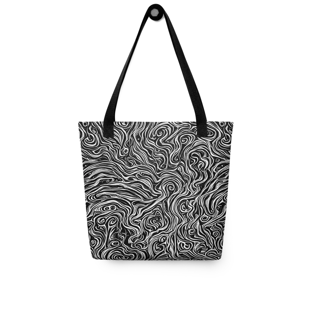 Inky Whispers on Tote Bag — Front
