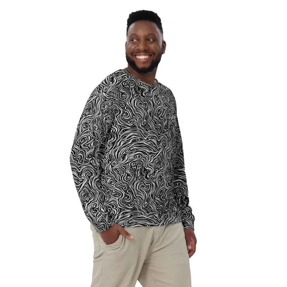 Inky Whispers on Sweatshirt — Front