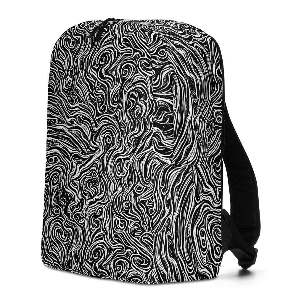 Inky Whispers on Minimalist Backpack — Left